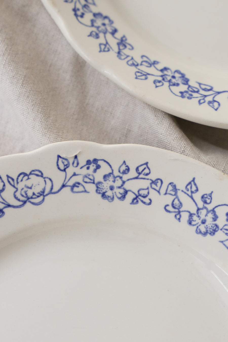 Vintage Floral Plates