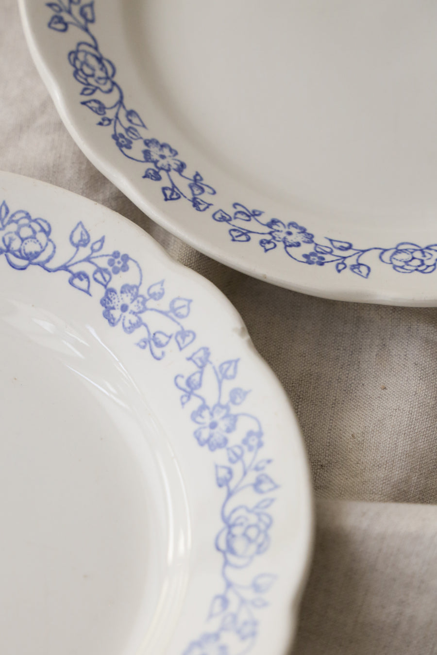 Vintage Floral Plates