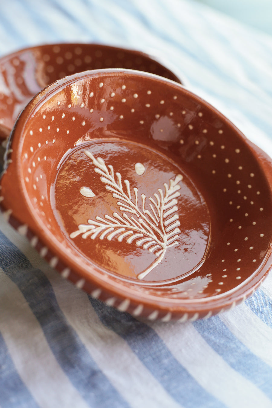 Terracotta Hand-painted Platter