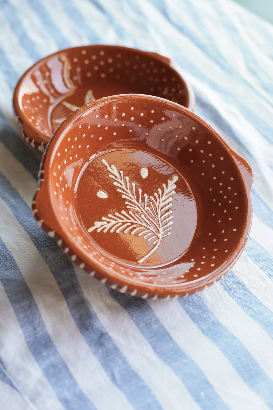 Terracotta Hand-painted Platter