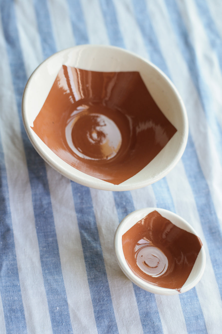 Terracotta Hand-painted Pinch Bowl