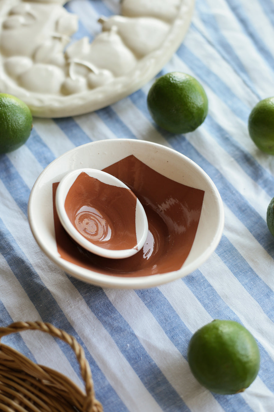 Terracotta Hand-painted Bowl