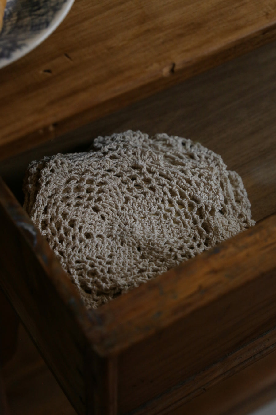 Cotton Crochet Doilies Set