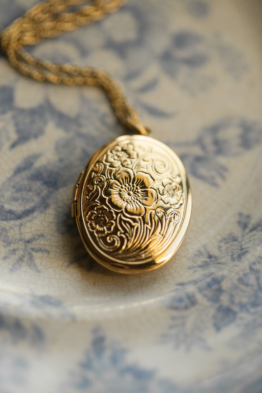 Botanica Locket Necklace