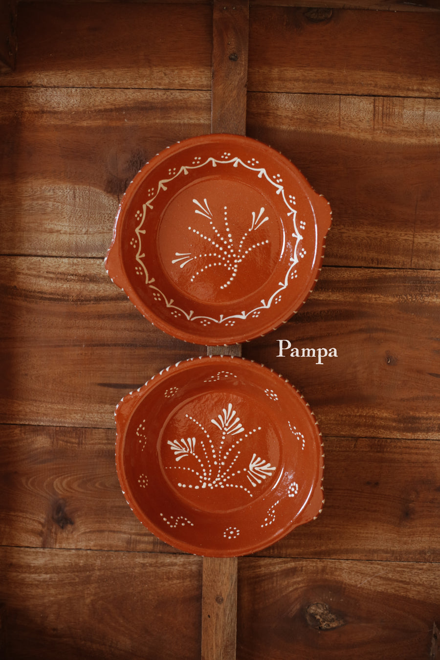 Terracotta Hand-painted Platter