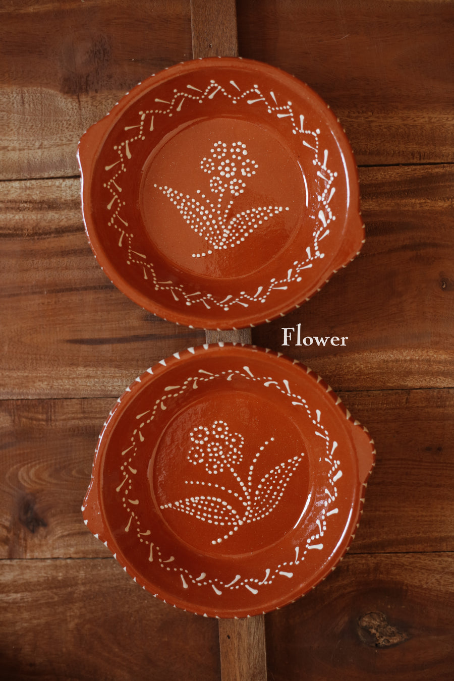 Terracotta Hand-painted Platter