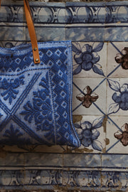 Alma Tapestry Bag - Blue
