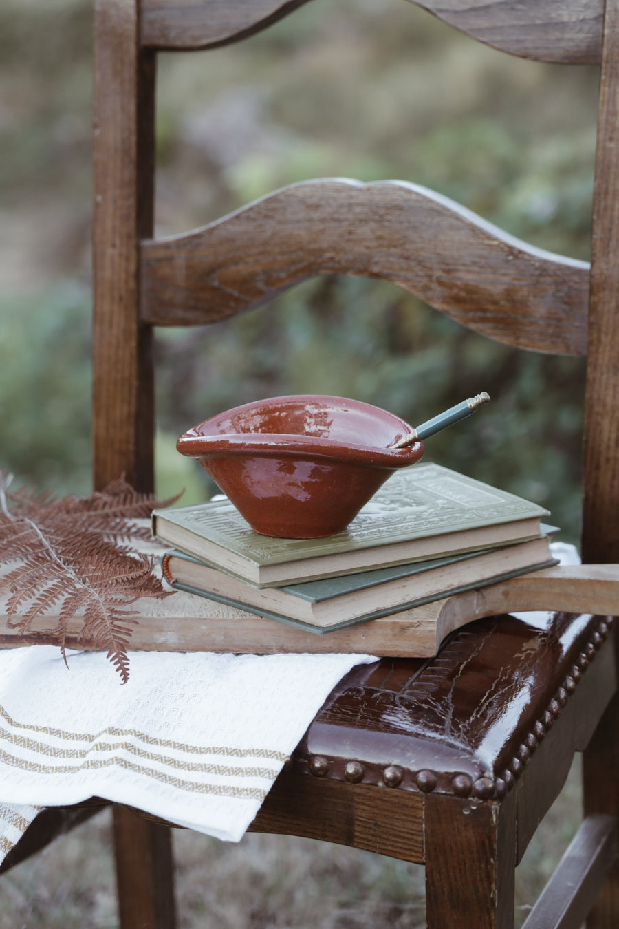 Terracotta Asymmetrical Small Bowl