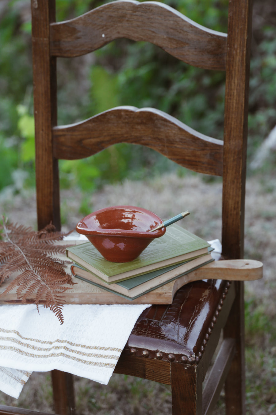 Terracotta Asymmetrical Small Bowl