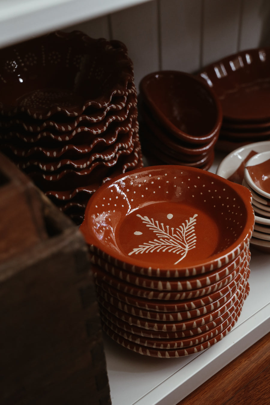 Terracotta Hand-painted Platter