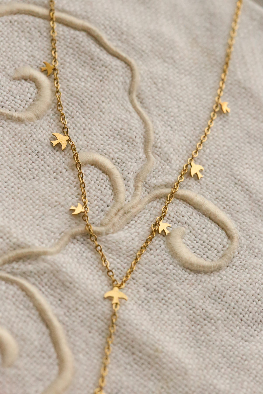Andorinhas Lariat Necklace