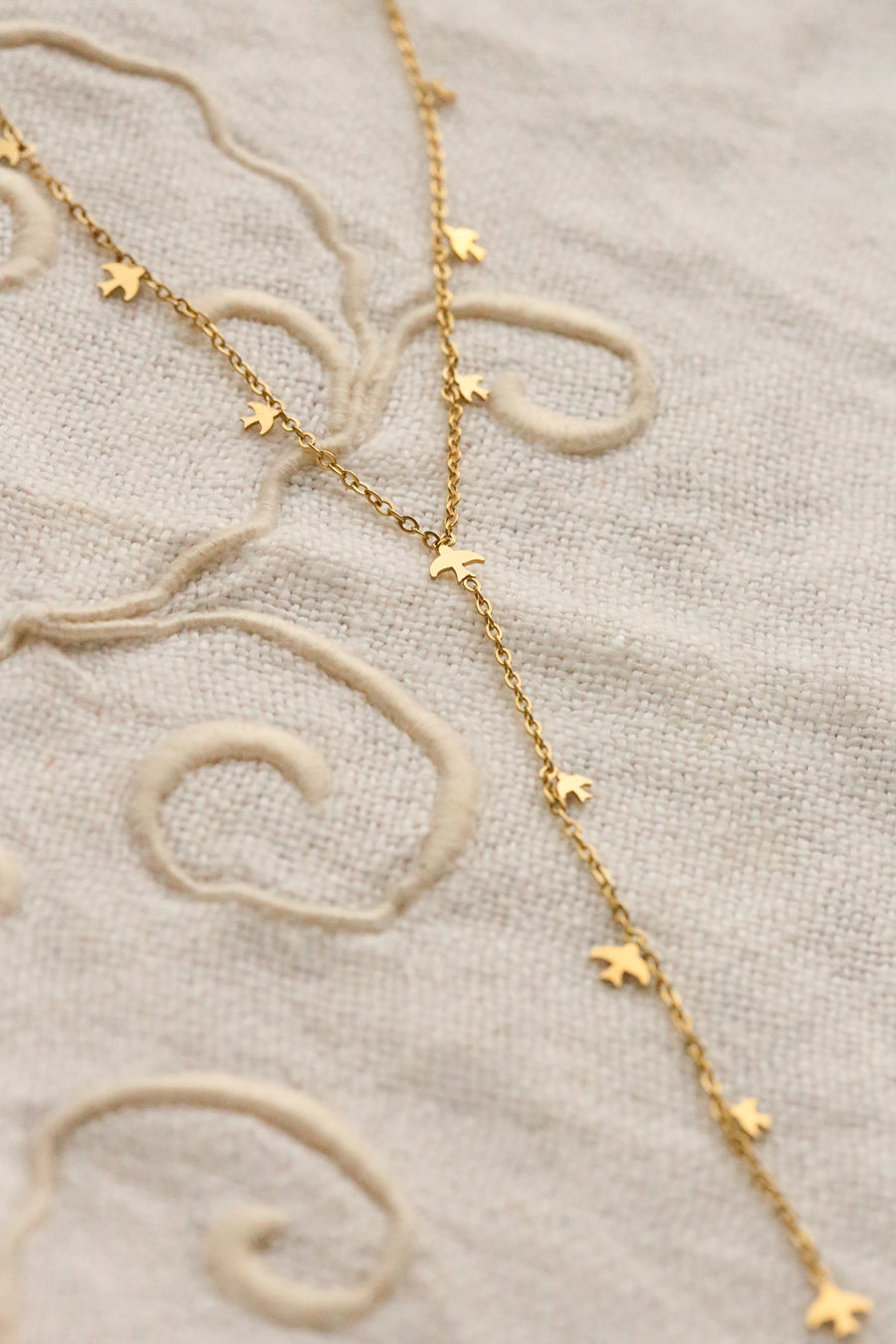 Andorinhas Lariat Necklace