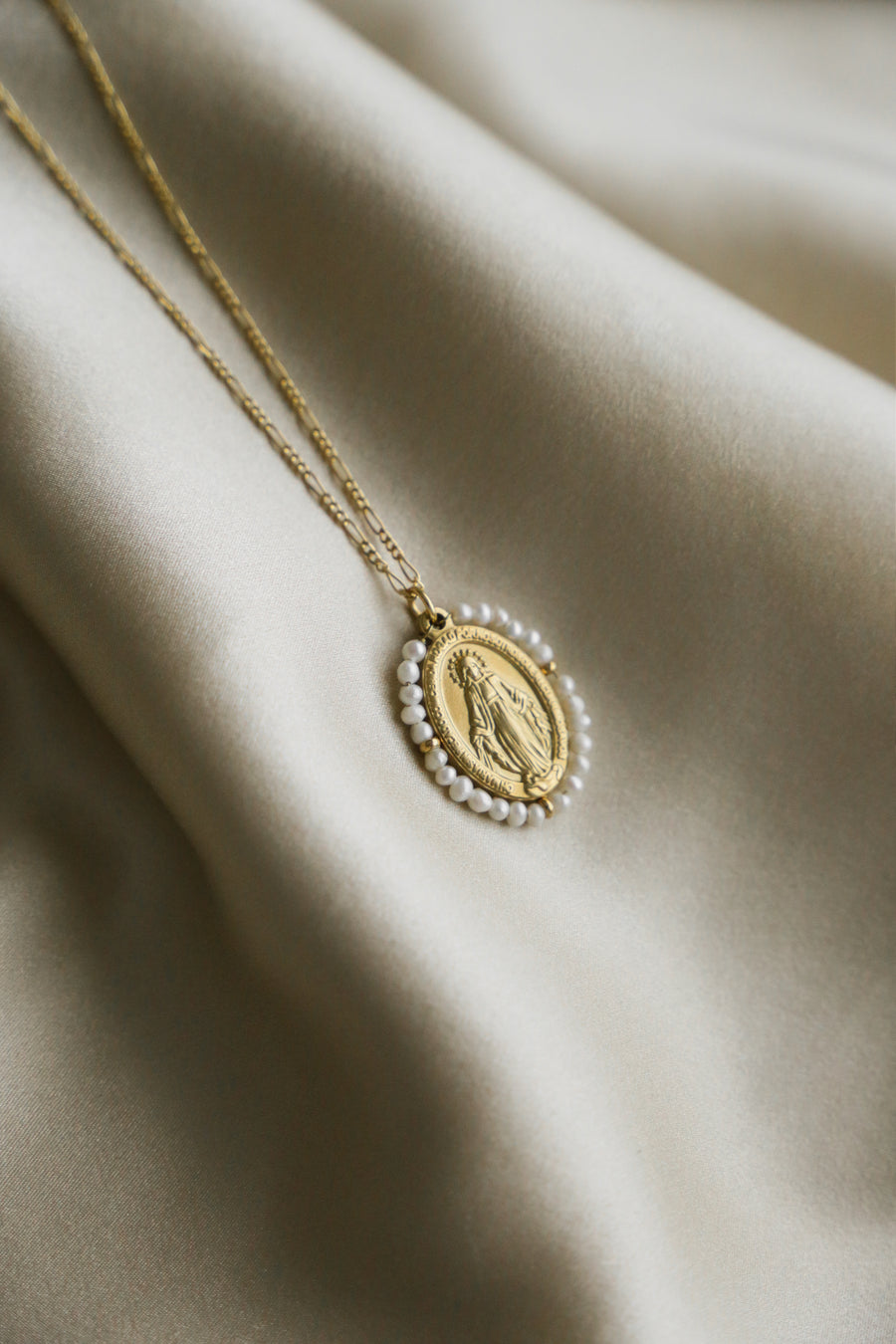 Virgin Mary Necklace