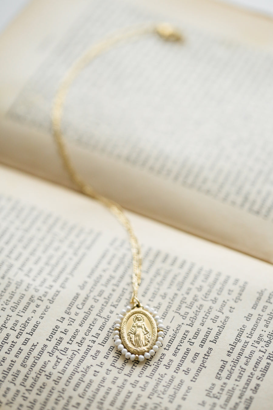 Virgin Mary Necklace