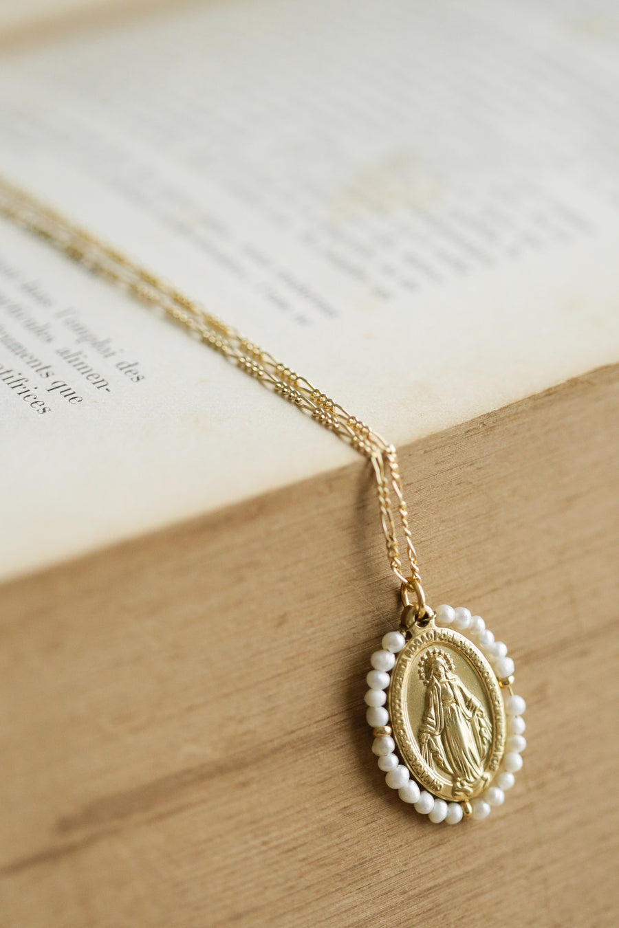 Virgin Mary Necklace