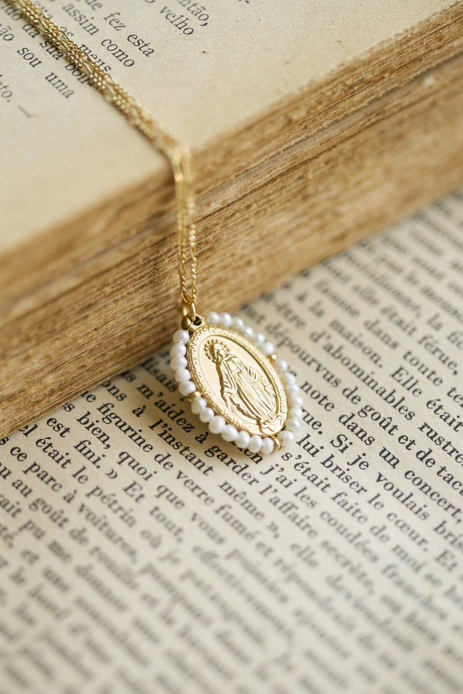 Virgin Mary Necklace