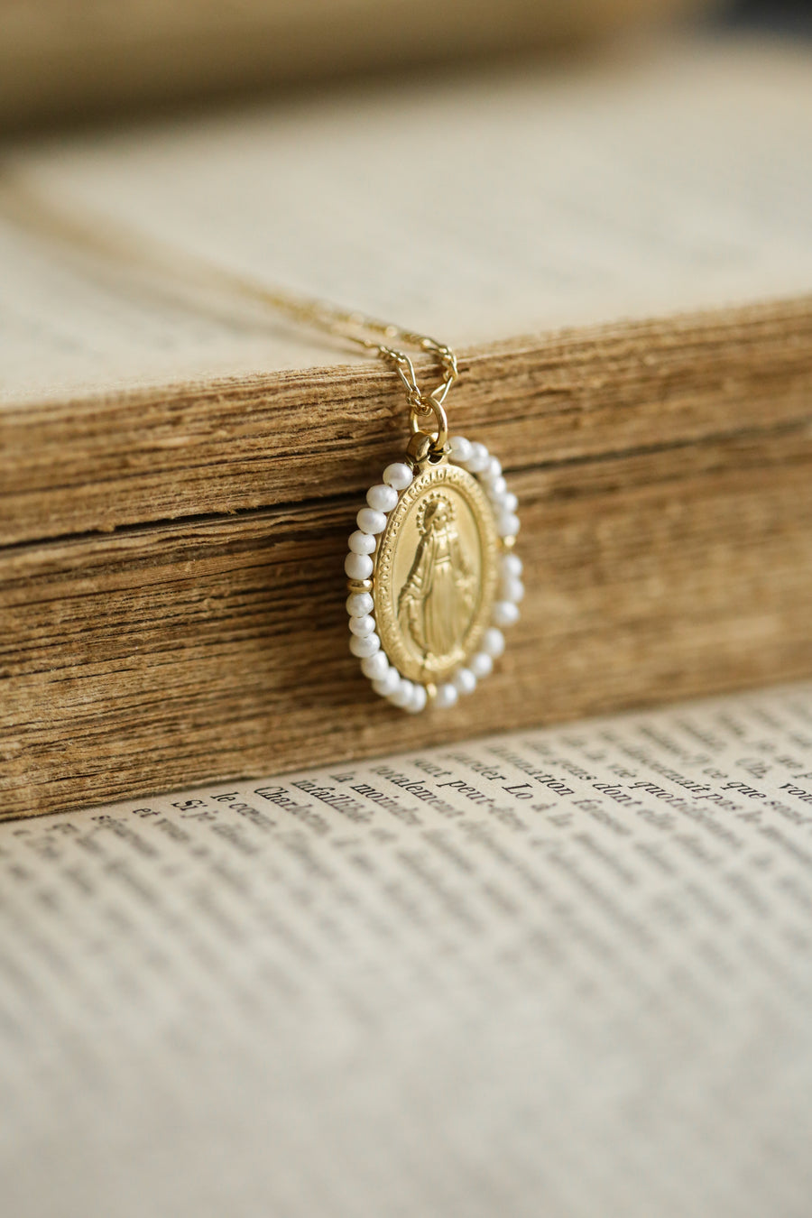 Virgin Mary Necklace