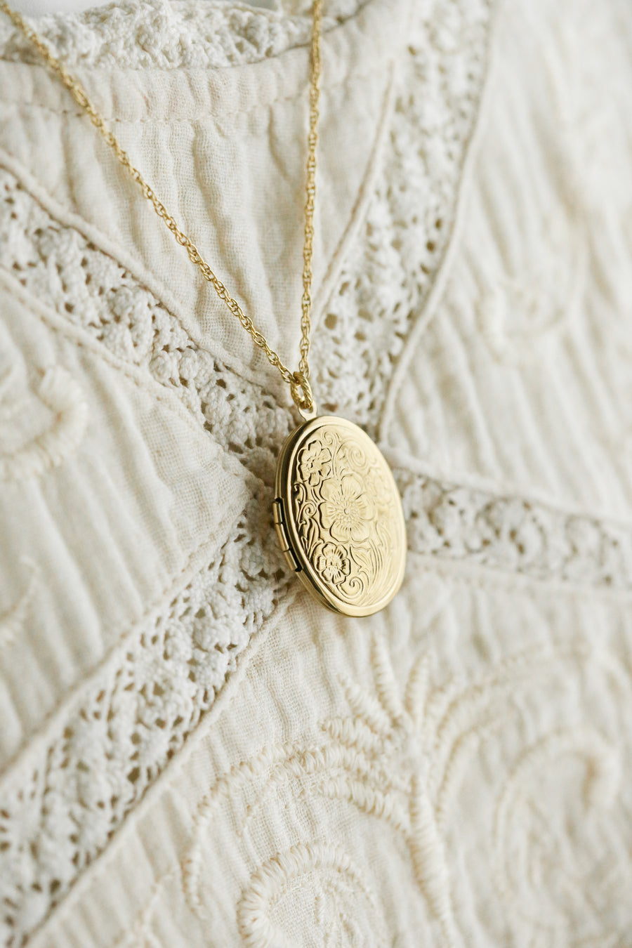 Botanica Locket Necklace