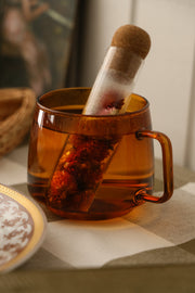 Amber Glass Mug