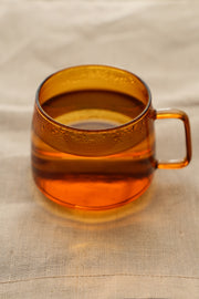 Amber Glass Mug