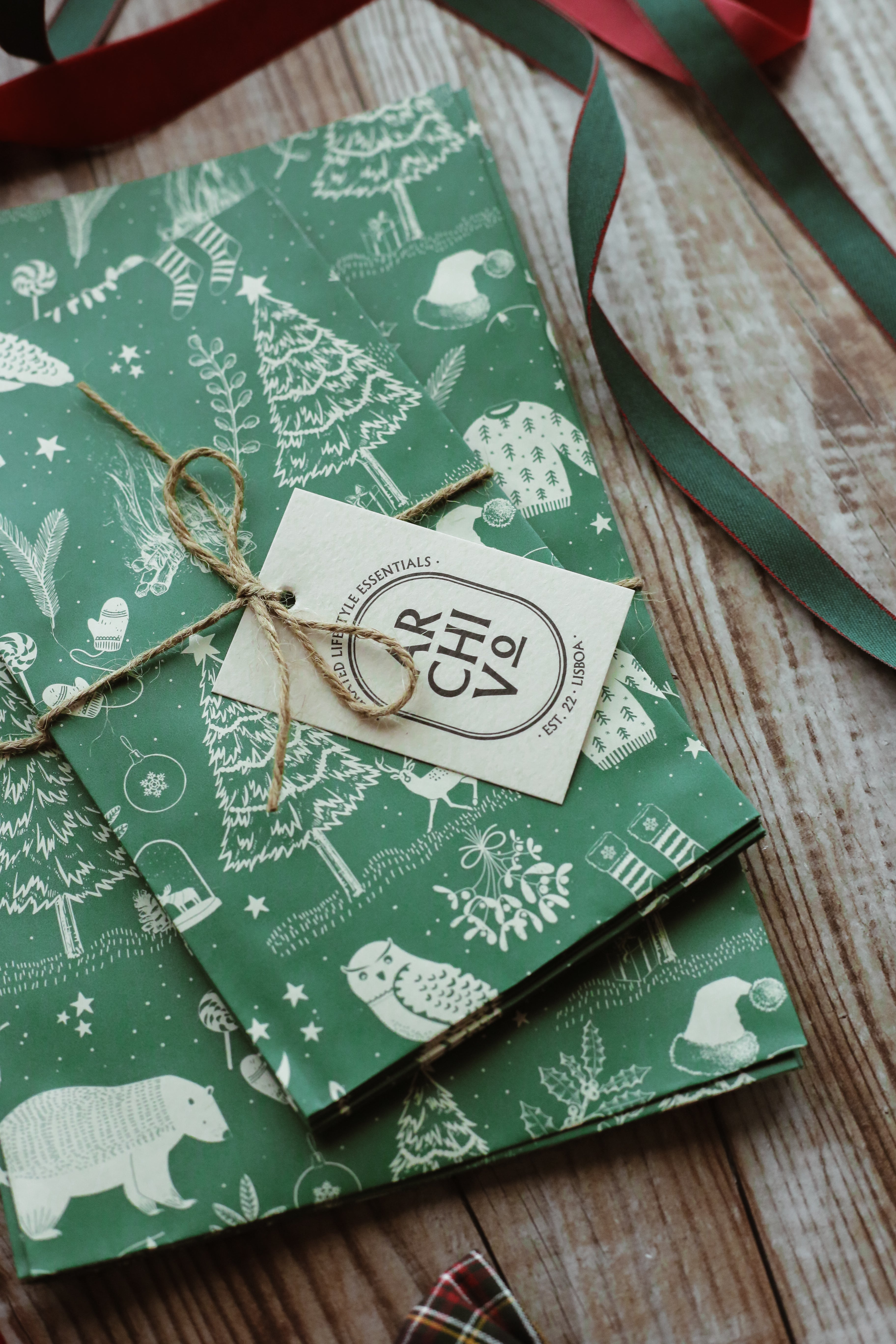 Christmas Flat Bags - Christmas feeling