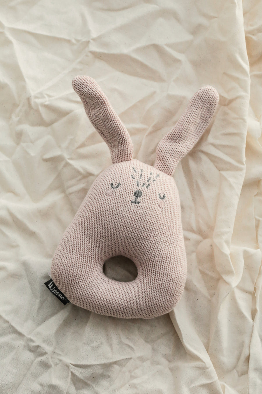 Blush Bunny Rattle