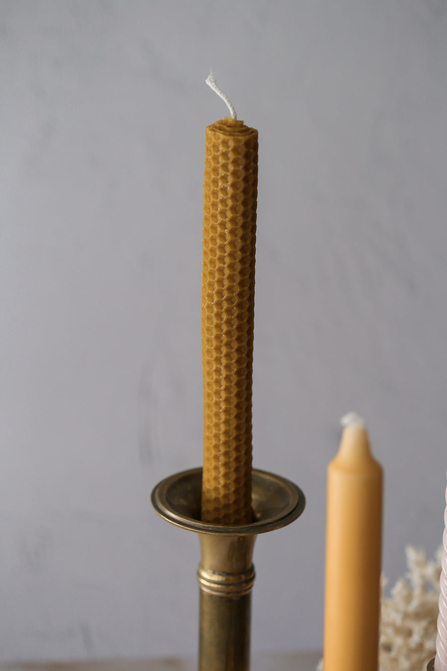 Beewax Taper Candle