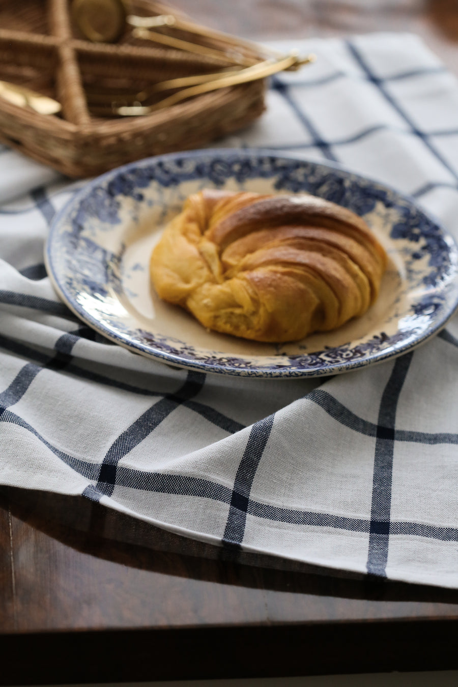 French Tea Towel - Blue