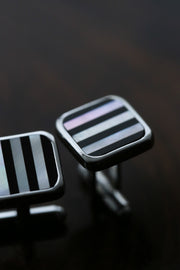 Striped Cufflinks