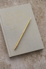 Linen notebook