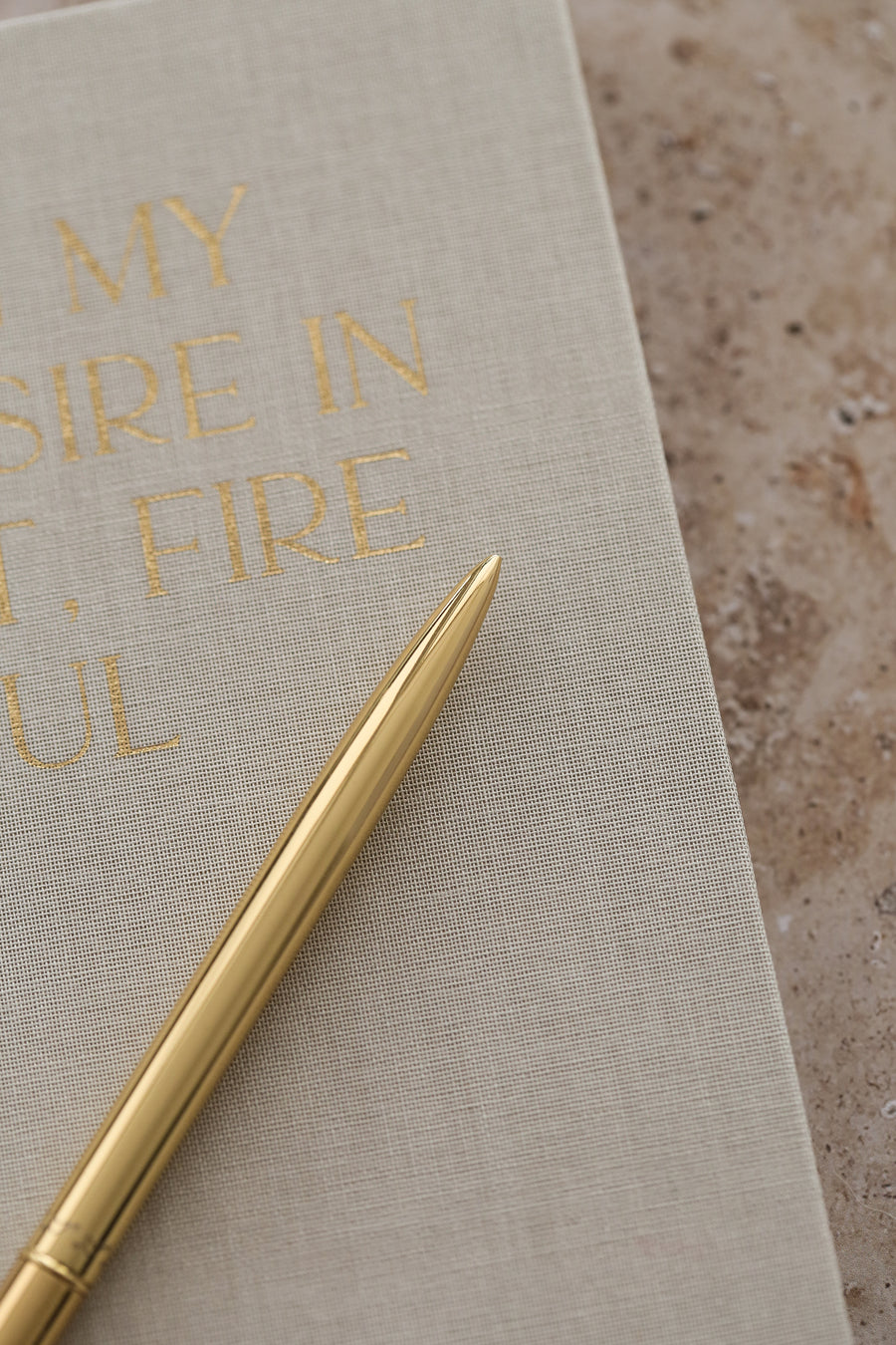 Gold Bullet Pen