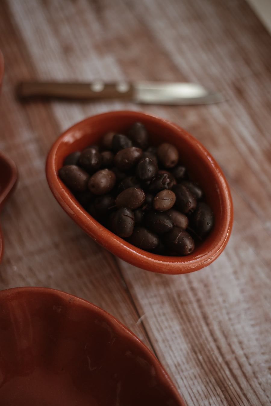 Terracotta Asymmetrical Small Bowl