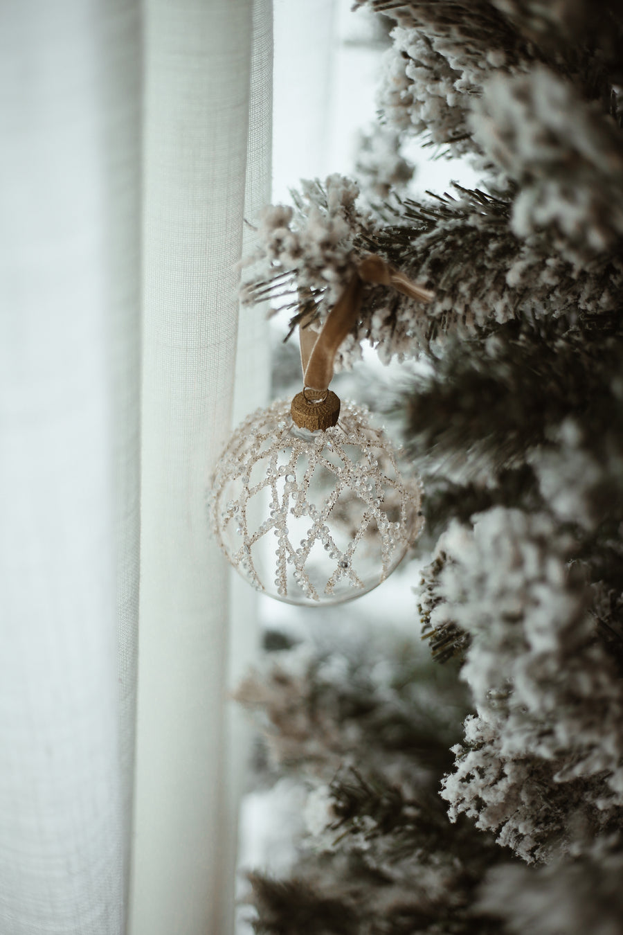 Crystal Bauble Ornament