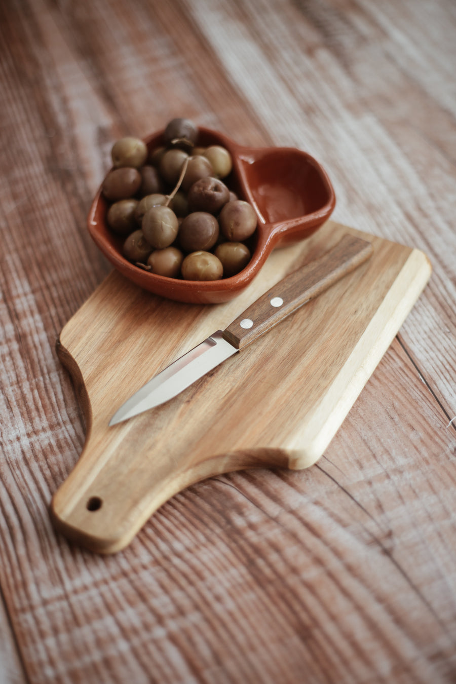 Terracotta Olive Dish