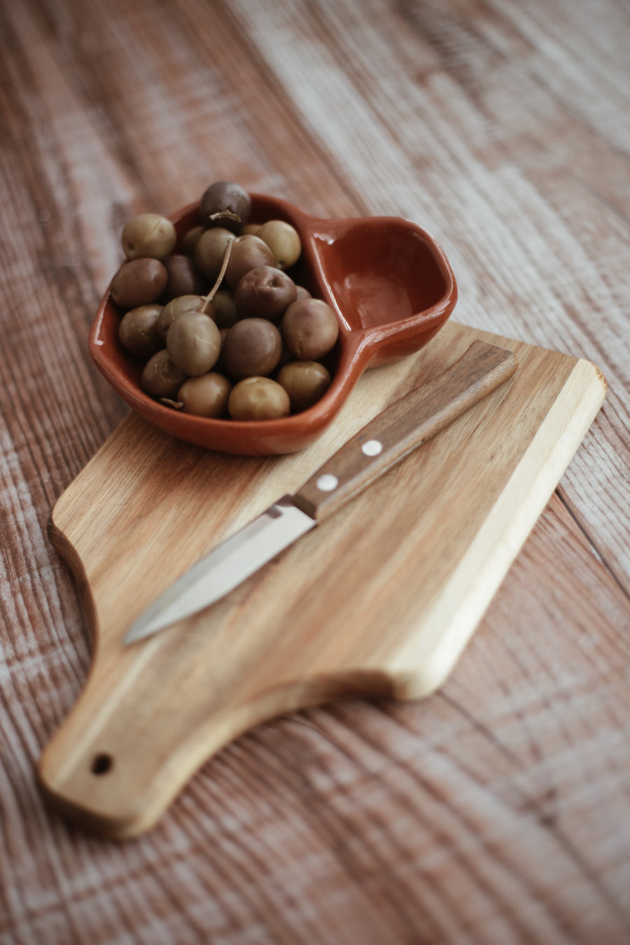 Terracotta Olive Dish