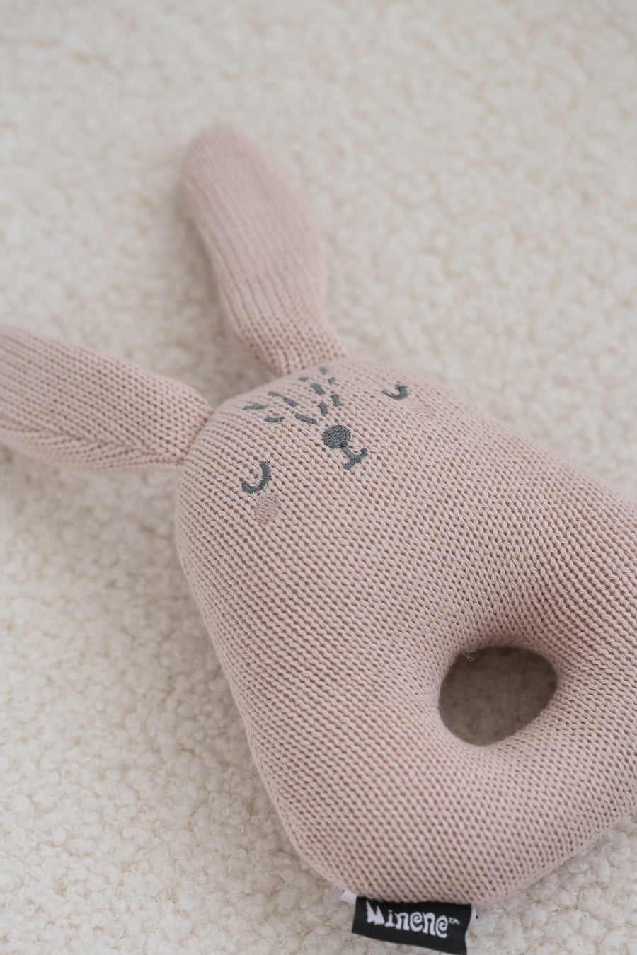 Blush Bunny Rattle