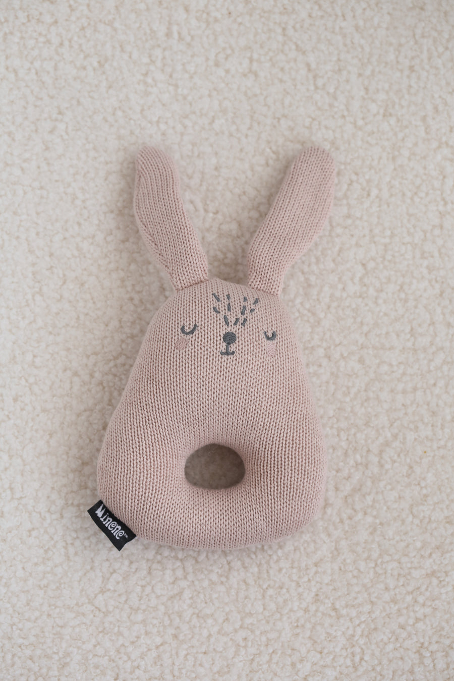 Blush Bunny Rattle