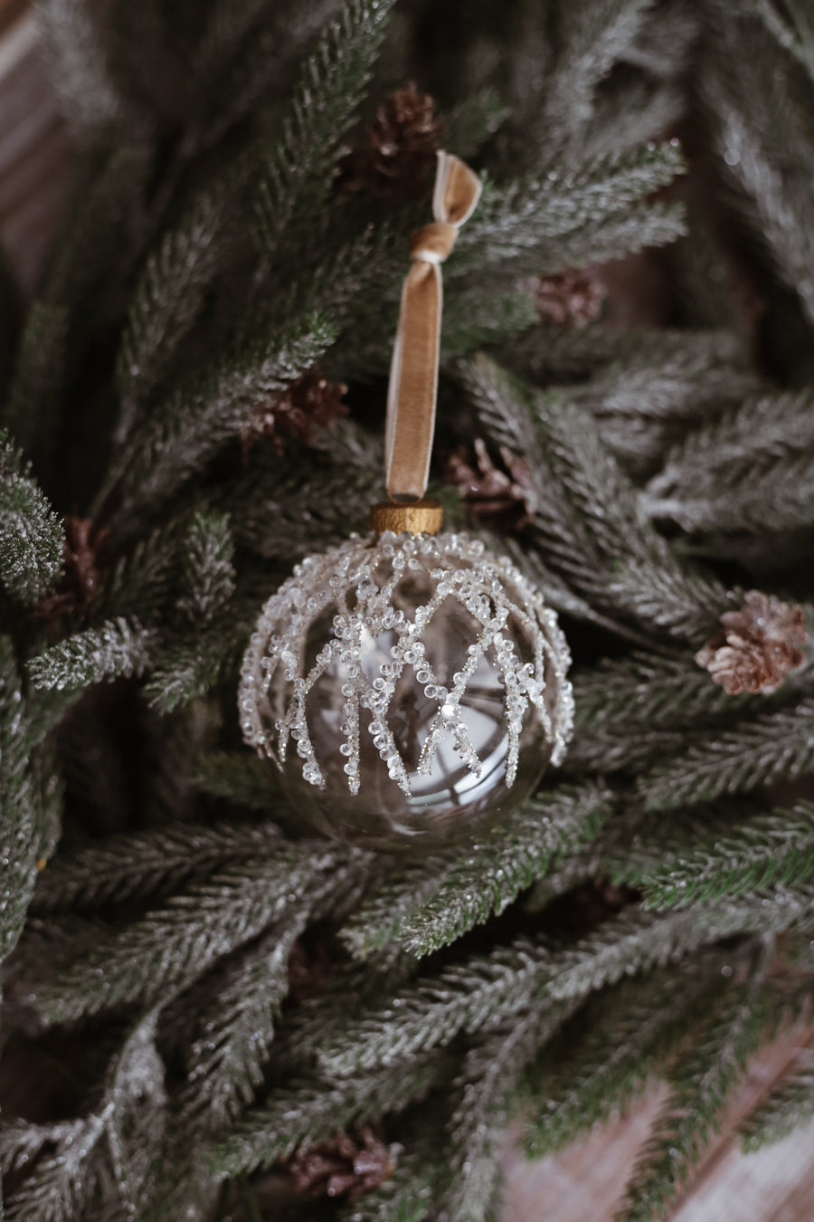 Crystal Bauble Ornament