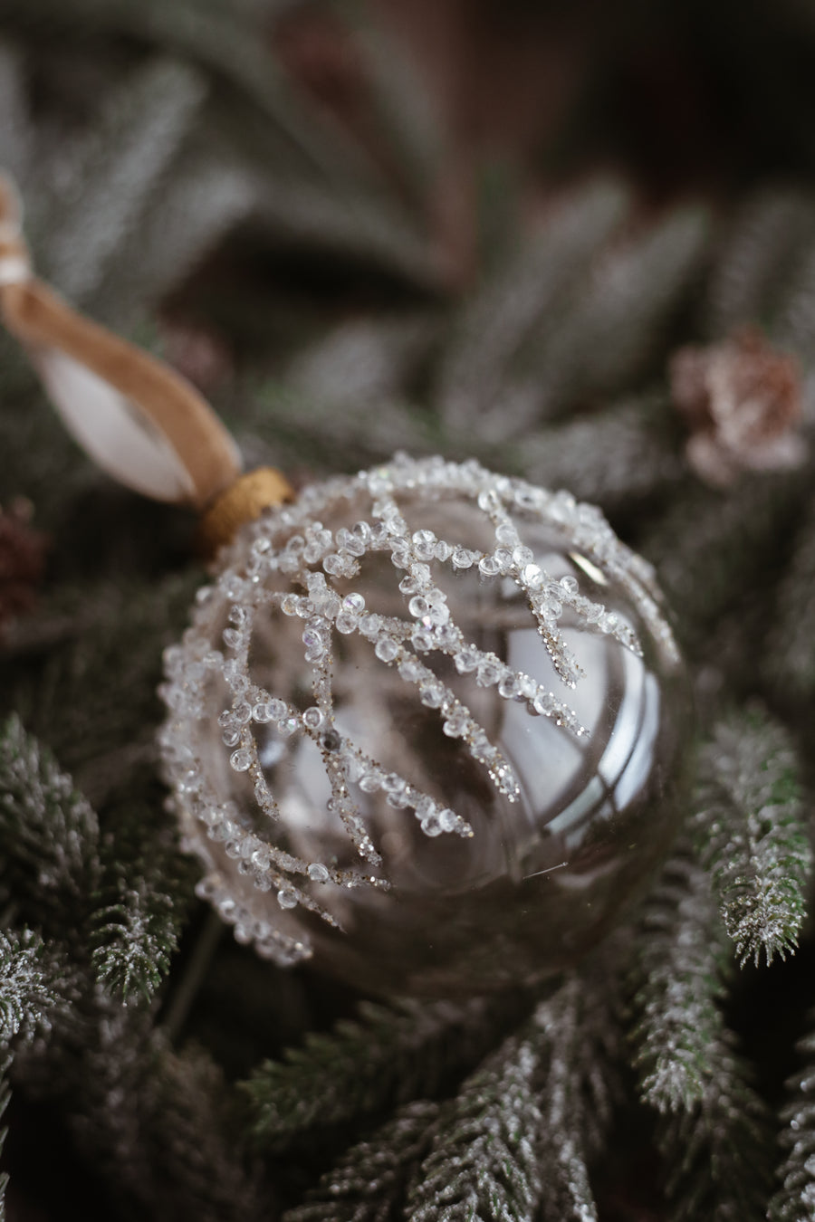 Crystal Bauble Ornament