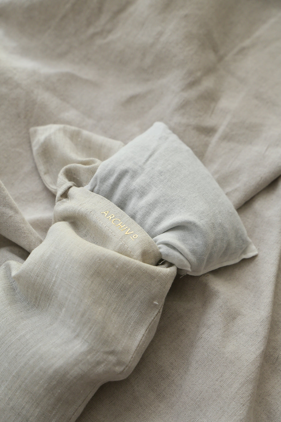 Linen Weighted Eye Mask