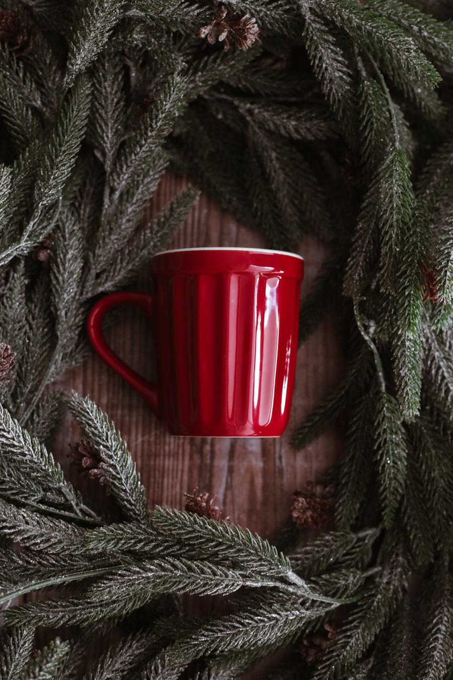 Fluted Ceramic Mug