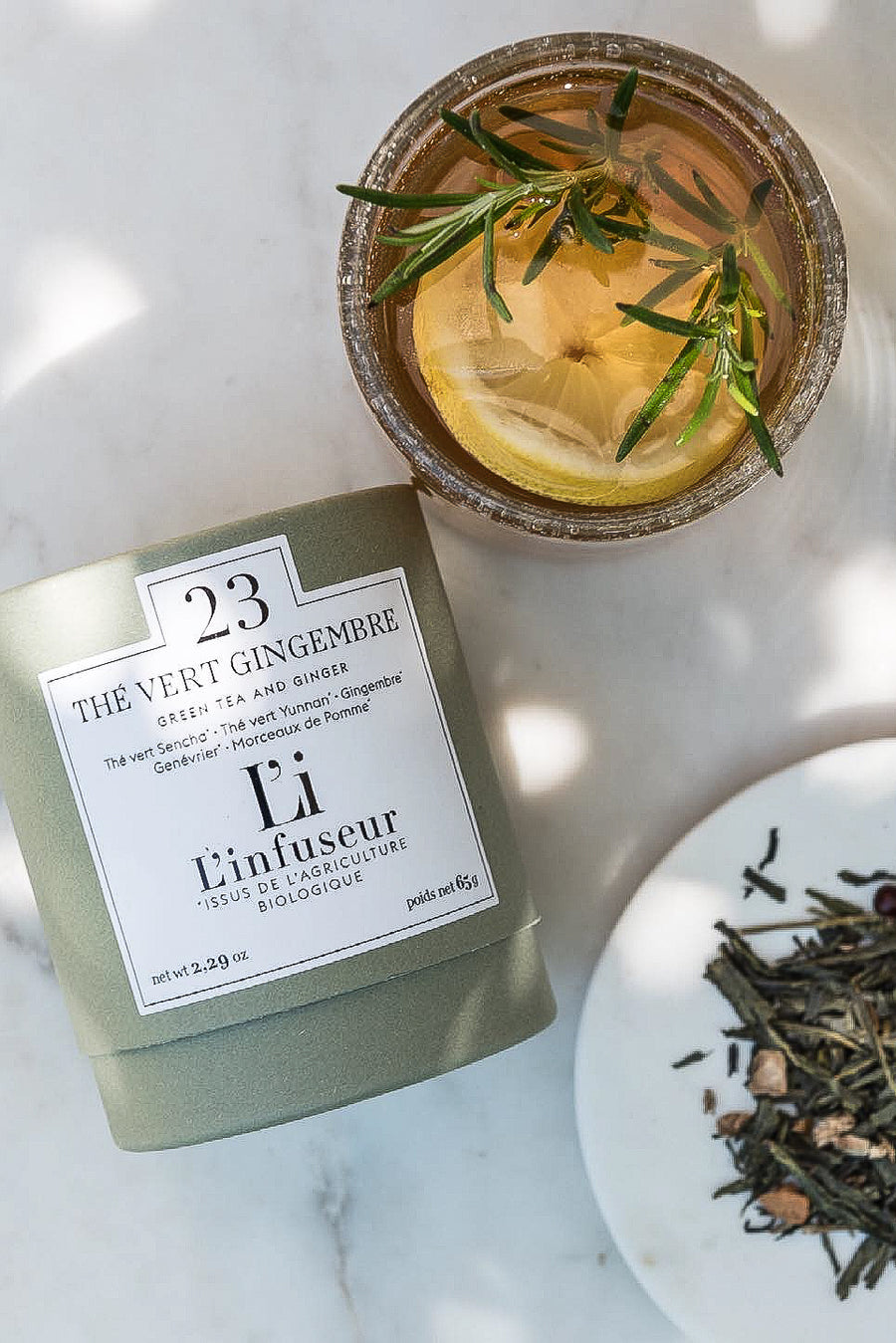 L'infuseur Tea - Nº23 Thé Vert Gingembre