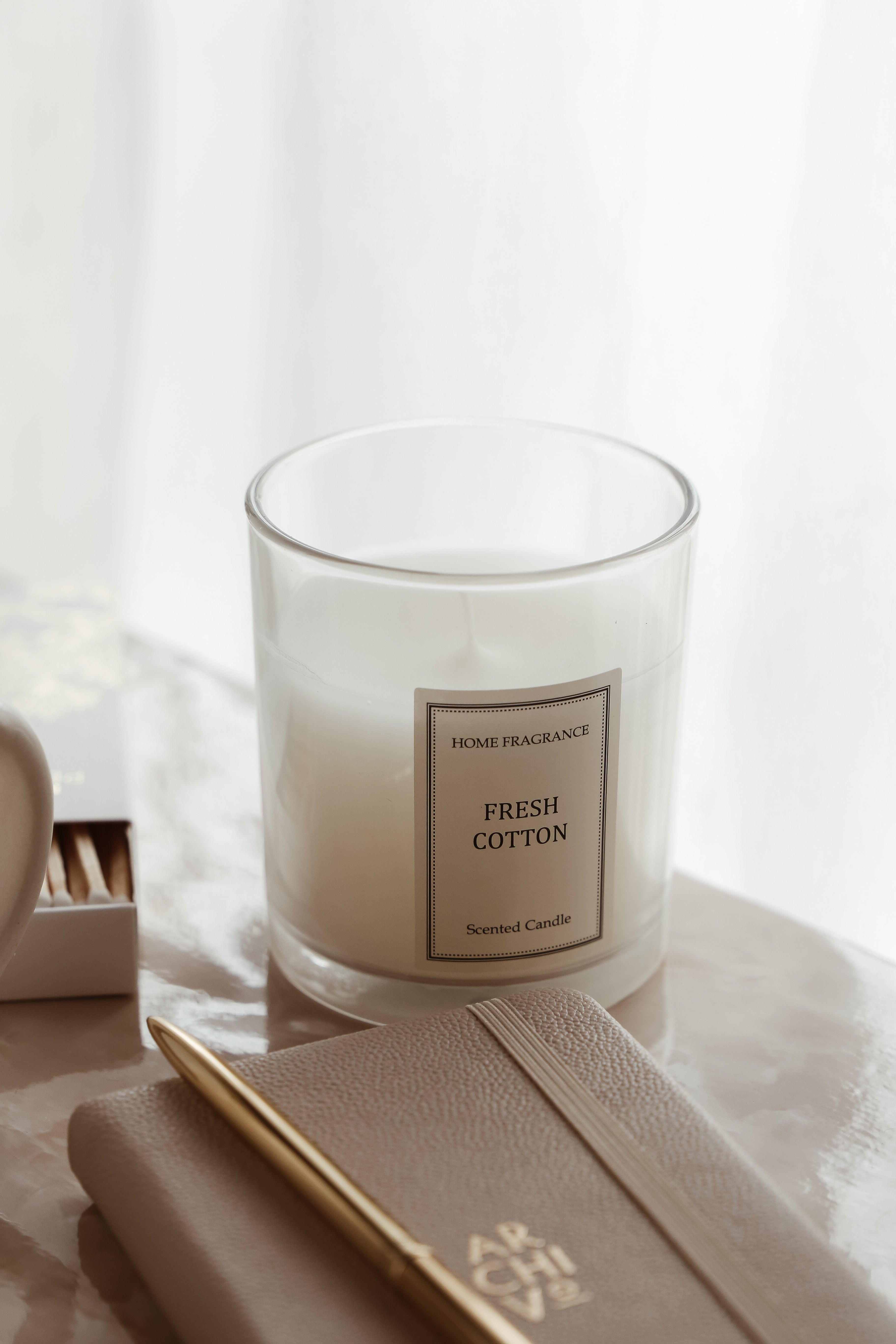 Scented Candle - Fresh Cotton