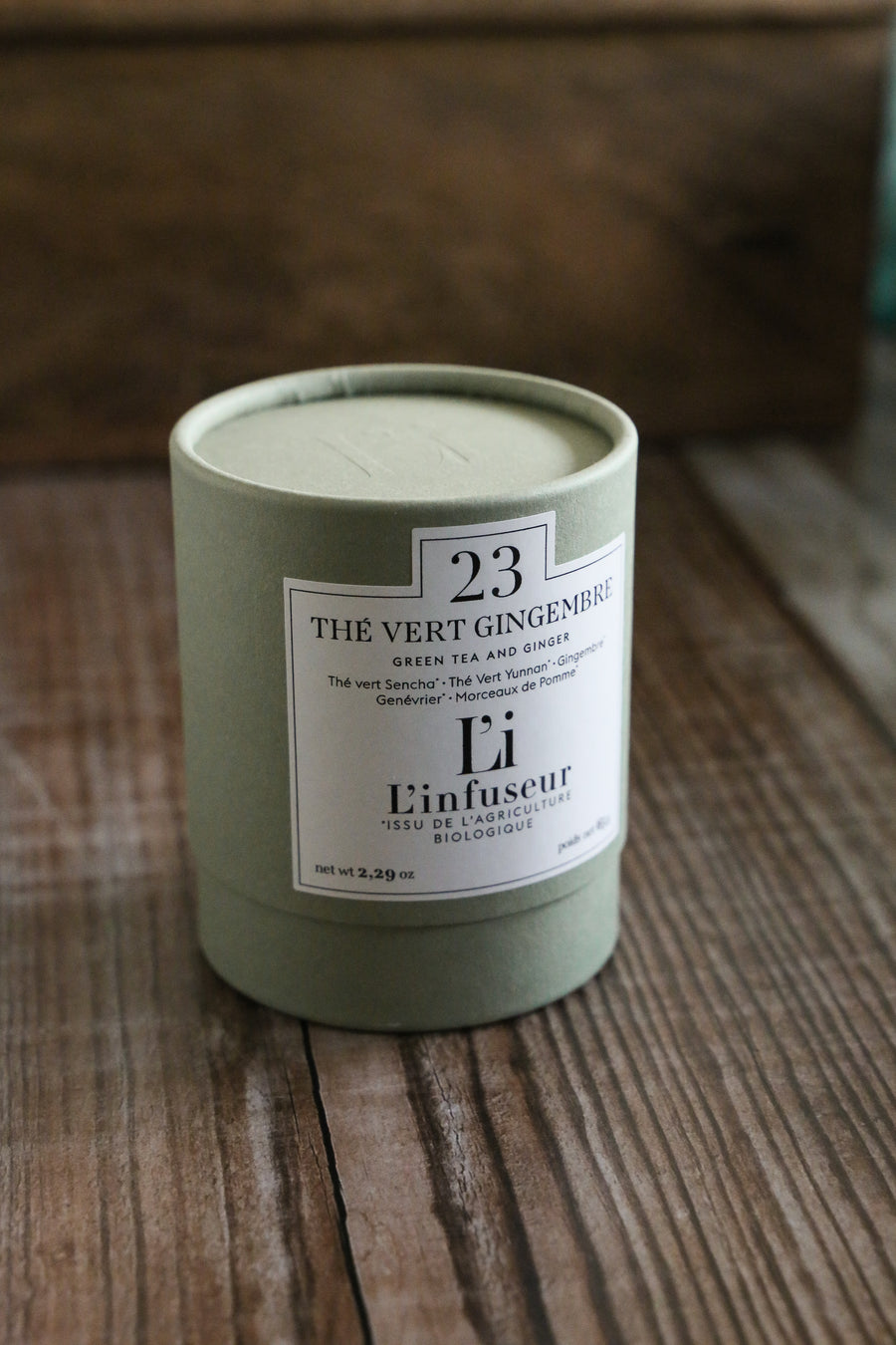 L'infuseur Tea - Nº23 Thé Vert Gingembre