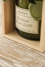 Wine Bottle Candle - Sandalwood